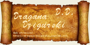 Dragana Džigurski vizit kartica